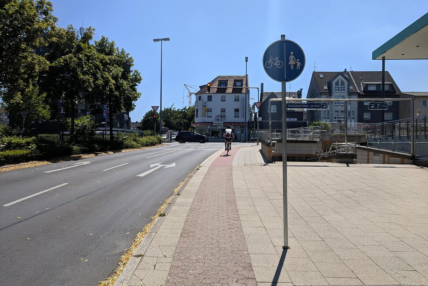 Bild von Kreuzung am Berg - Jahnstraße Ecke Jobcenter