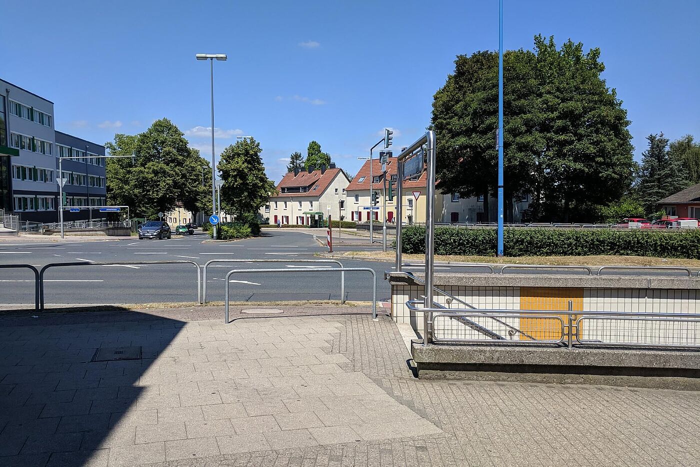 Bild von Kreuzung am Berg - Blick von Posener Straße