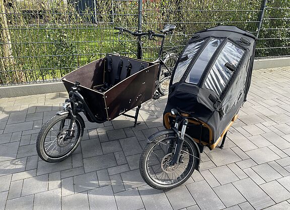 Pedalpower E-Harry und Riese & Müller Load 75