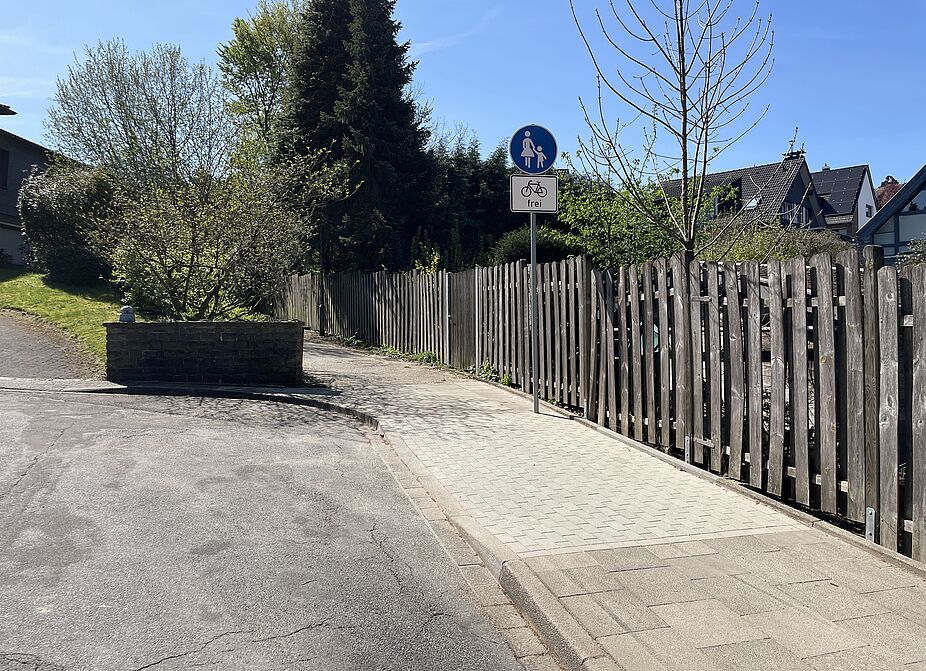 Absenkung "Schnegelskothen" Absenkung "Schnegelskothen"