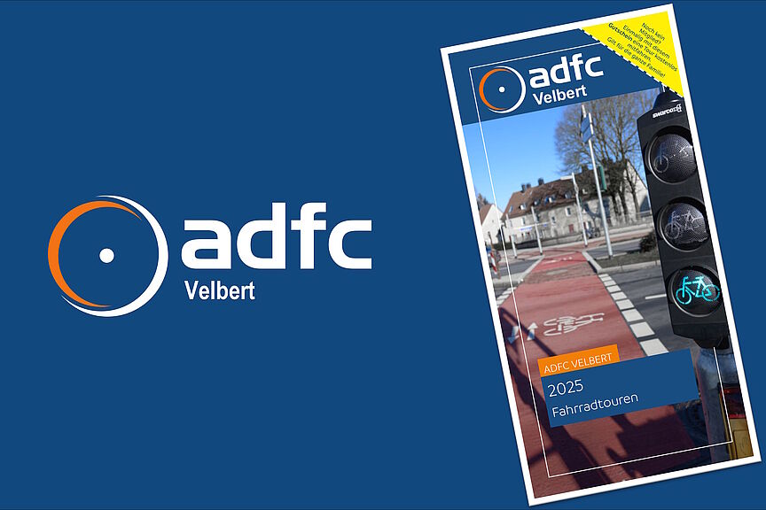 Flyer ADFC Velbert Touren 2025 Flyer ADFC Velbert Touren 2025